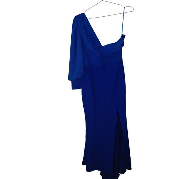 Elle Zeitoune Charles One Shoulder Gown SZ M - Picture 4 of 14